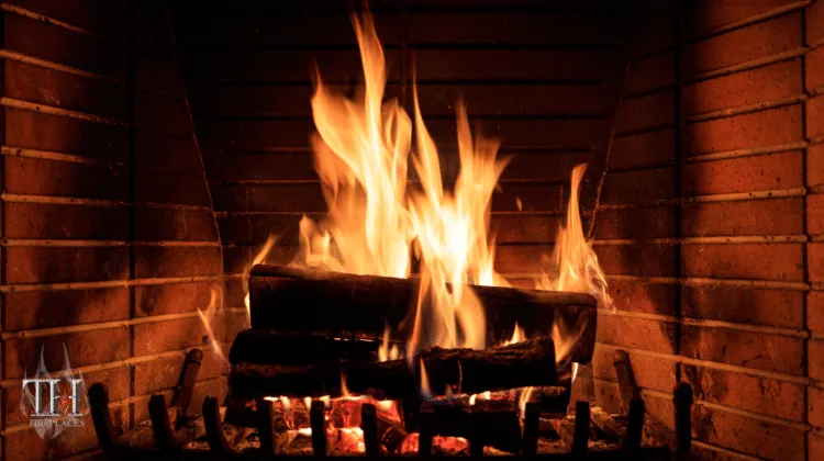 What is the Advantage of a Wood Fireplace?