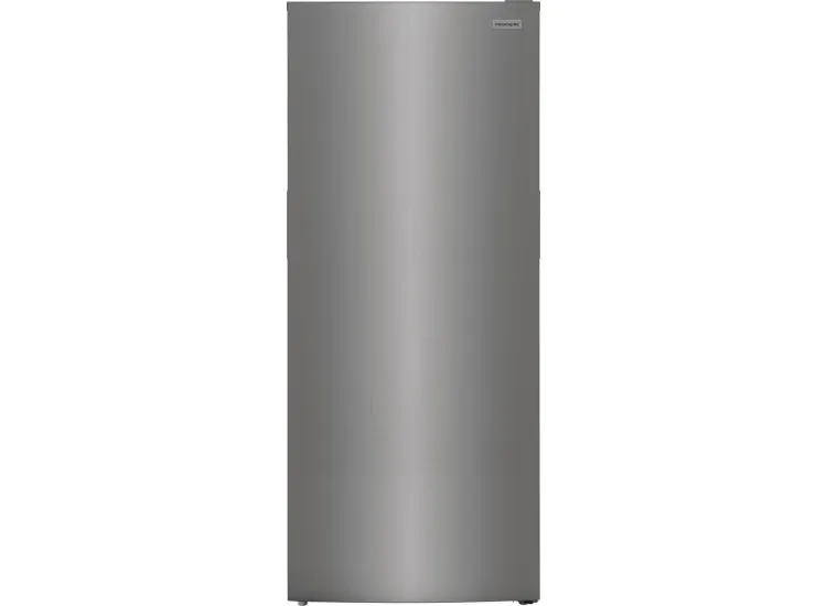 Frigidaire 28 in. 13 cu ft. Stainless Steel Look Upright Garage Ready Freezer or Refrigerator with Reversible Door Freezer Freezer